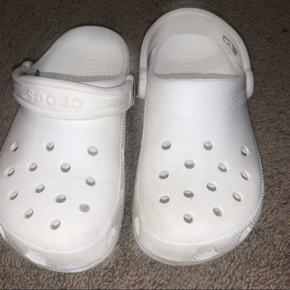 White crocs